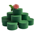 Caliko 12-Pack Round Wet Floral Foam Blocks – 8x5 cm | Ideal for Flower Arrangements, Room Décor & Floristry Displays | Premium Craft Flower Florist Foam for DIY Projects & Event Decorations.