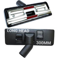 32mm Brush Head Replacement for Henry Hoover Attachments | 300mm Extended Neck Floor Brush Dual Pedal Compatible | High-Performance Vaccuming and Easy Handling on All Floors