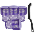4x Pcs Dyson V10 Vacuum Filter Replacement | Compatible with Absolute, Animal & Detect Absolute Replace Part # 969082-01,
