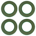 14 Inch Foam Wreath Ring Pack of 4 with Plastic Back | Durable Foam Circle Wreath Rings for Crafting, Floral Designs, and Wreath Making | Sturdy Plastic Backing for Long-Lasting Support.
