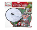 Elves Behaving Badly Rewritable Board-Create Naughty Elf Messages, White, One Size