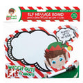 Reusable Message Board – Elf Behaving Badly Accessories Wipe Clean Speech Bubble for Naughty Elf Messages – Fun, Rewritable White Board for Creative Christmas Mischief & Communication