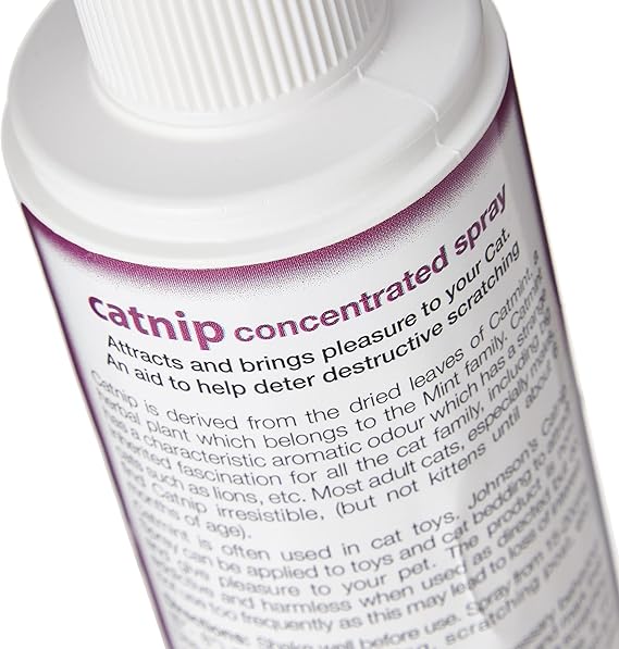 Johnsons Veterinary Products Catnip Spray, Transparent